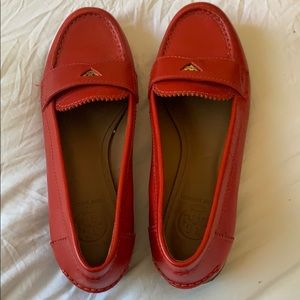Tory Burch Penny Loafer in Red